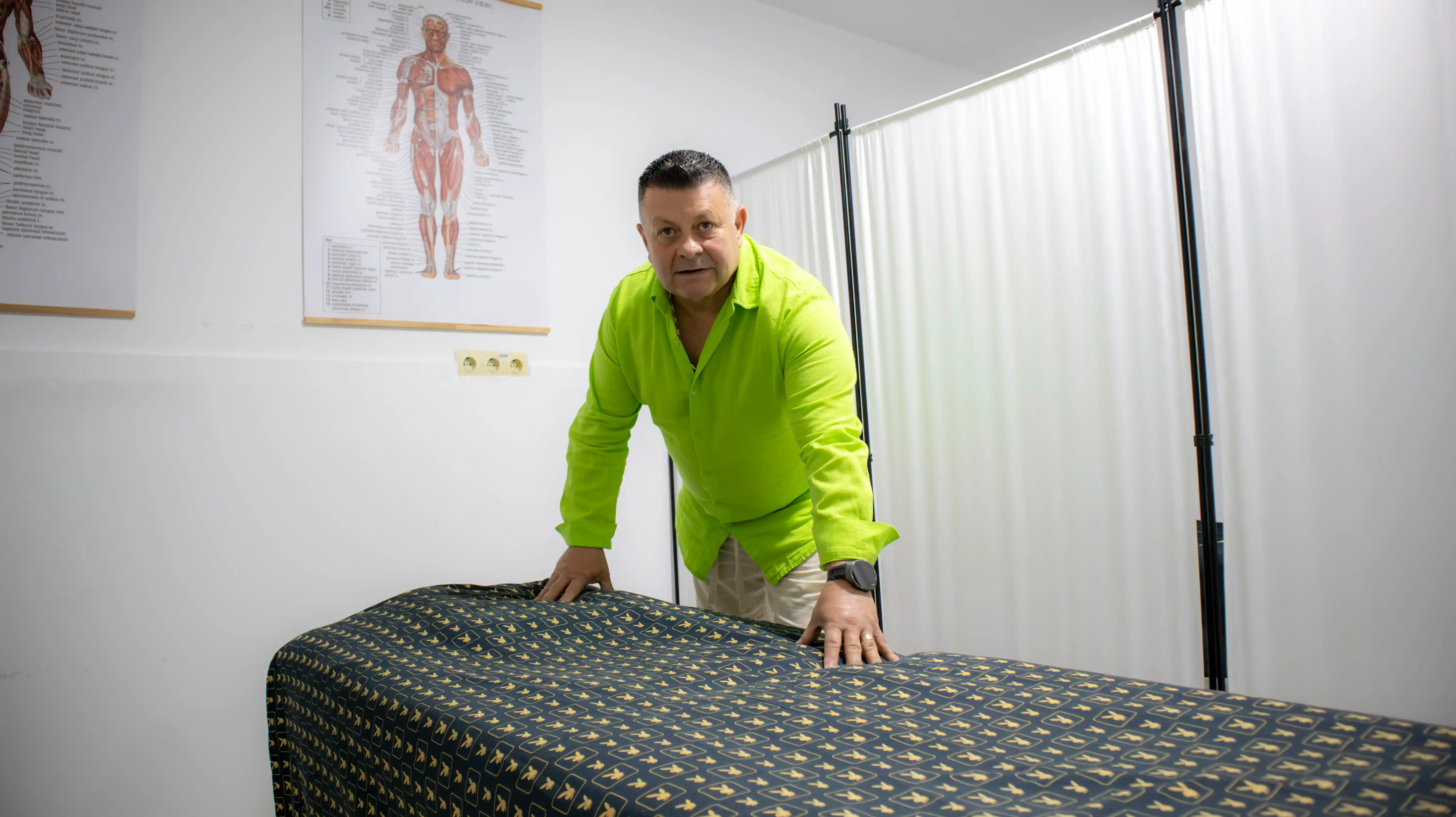 Ședință de terapie Bowen