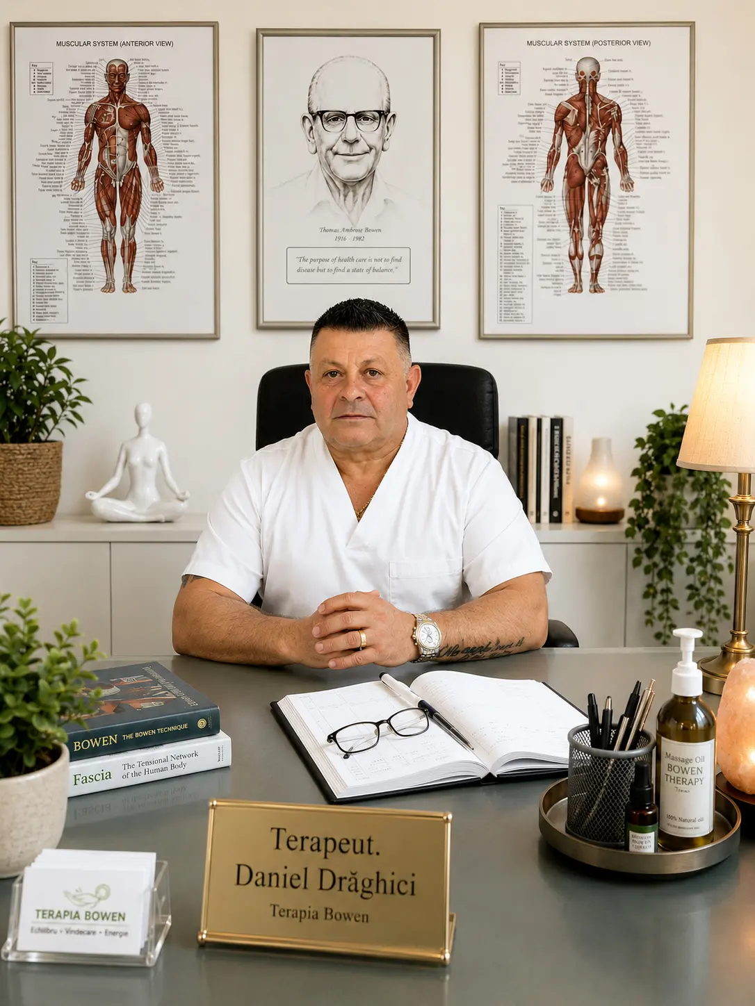 Daniel Drăghici terapeut Bowen certificat Lugoj